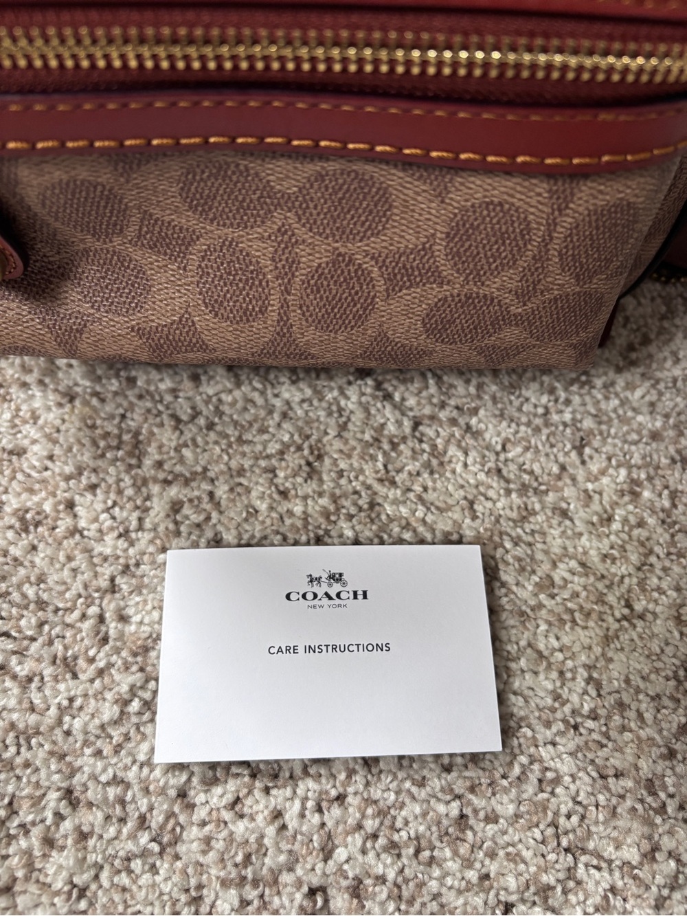 Coach Campus Backpack 23 In Signature Coated Canvas& Refined Calf Leather - Picture 12 of 14